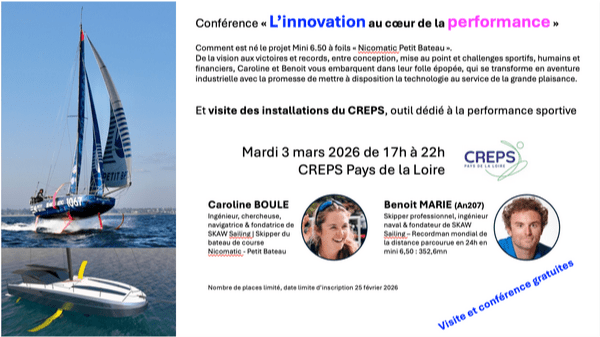 Conférence sportive et enthousiasmante - L'innovation au cœur de la performance
