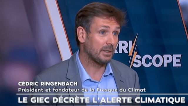 GIEC un climat d'apocalypse interview de  Cédric RINGENBACH (Centrale Nantes 1996) sur LCI