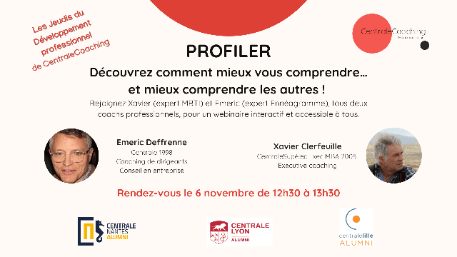 WEBINAIRE gratuit « Profiler – Les premières clés »