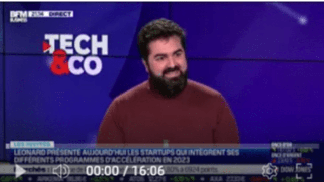 Julien Villalongue (2008) - Directeur de Léonard du groupe Vinci présente 2 startups
