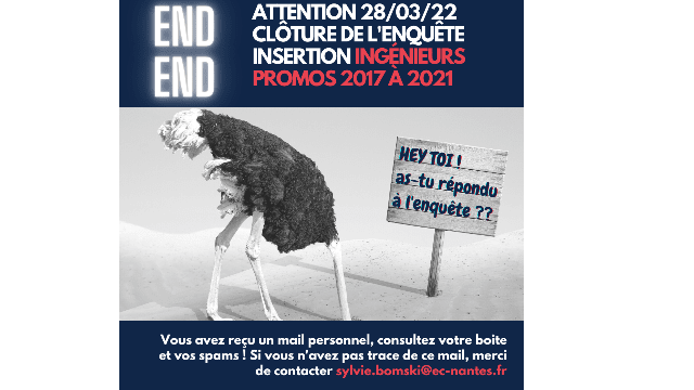 END END Survey Closes on 28 march