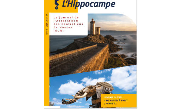L'Hippocampe 119 est paru avec la 1e partie du dossier De Nantes à Brest
