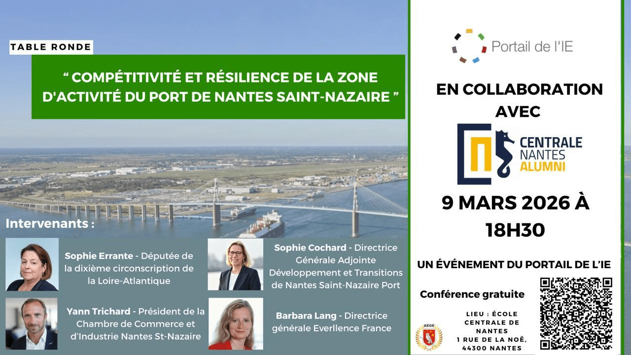 Table Ronde - Compétitivité et résilience de la zone d'activité du Port de Nantes-Saint-Nazaire
