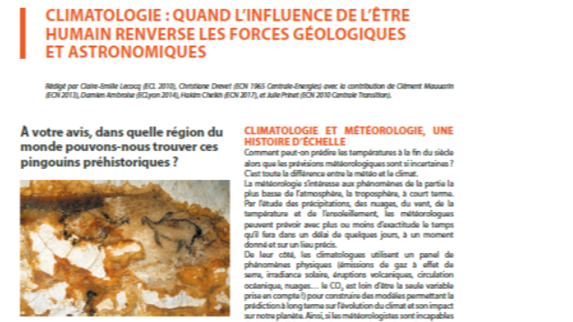 Climatologie : quand l’influence de l’être humain renverse les forces géologiques et astronomiques