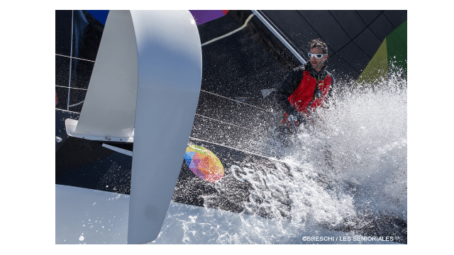 Des bancs de l'Ecole à l'air du large, Benoit M ingénieur de Centrale Nantes sur la Solitaire du Figaro