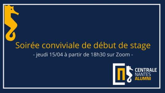 Soirée conviviale de début de stage