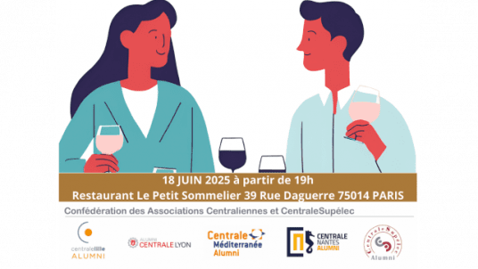 Grande soirée Dégustation Vin organisée par les groupes IDF des associations centraliennes