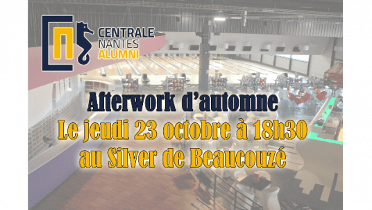 Afterwork d'automne sur Angers