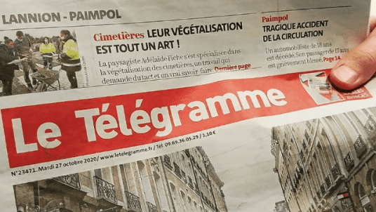 Visite des locaux du journal Le Télégramme suivie d'un cocktail dinatoire