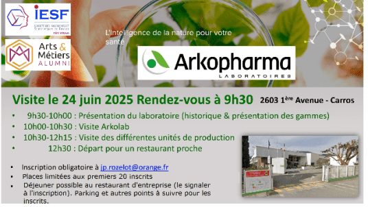 Visite d'ARKOPHARMA