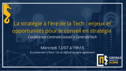 Conférence - La stratégie à l'ère de la Tech : enjeux et opportunités pour le conseil en stratégie