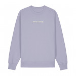 Sweat col rond (mauve) - SANS capuche "CENTRALE NANTES 2025/2026" - Taille L (Quantité limitée)