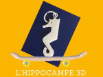 Porte clé Hippocampe