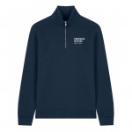 Pull zippé (bleu marine) SANS capuche -"Centrale Nantes 2025/2026" - Taille XL (Quantité limitée)